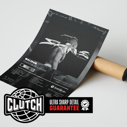 XXXTENTACION 'Skins' Album Poster