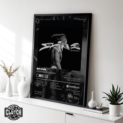 XXXTENTACION 'Skins' Album Poster