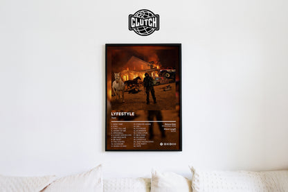 Yeat 'LYFESTYLE' Album Poster