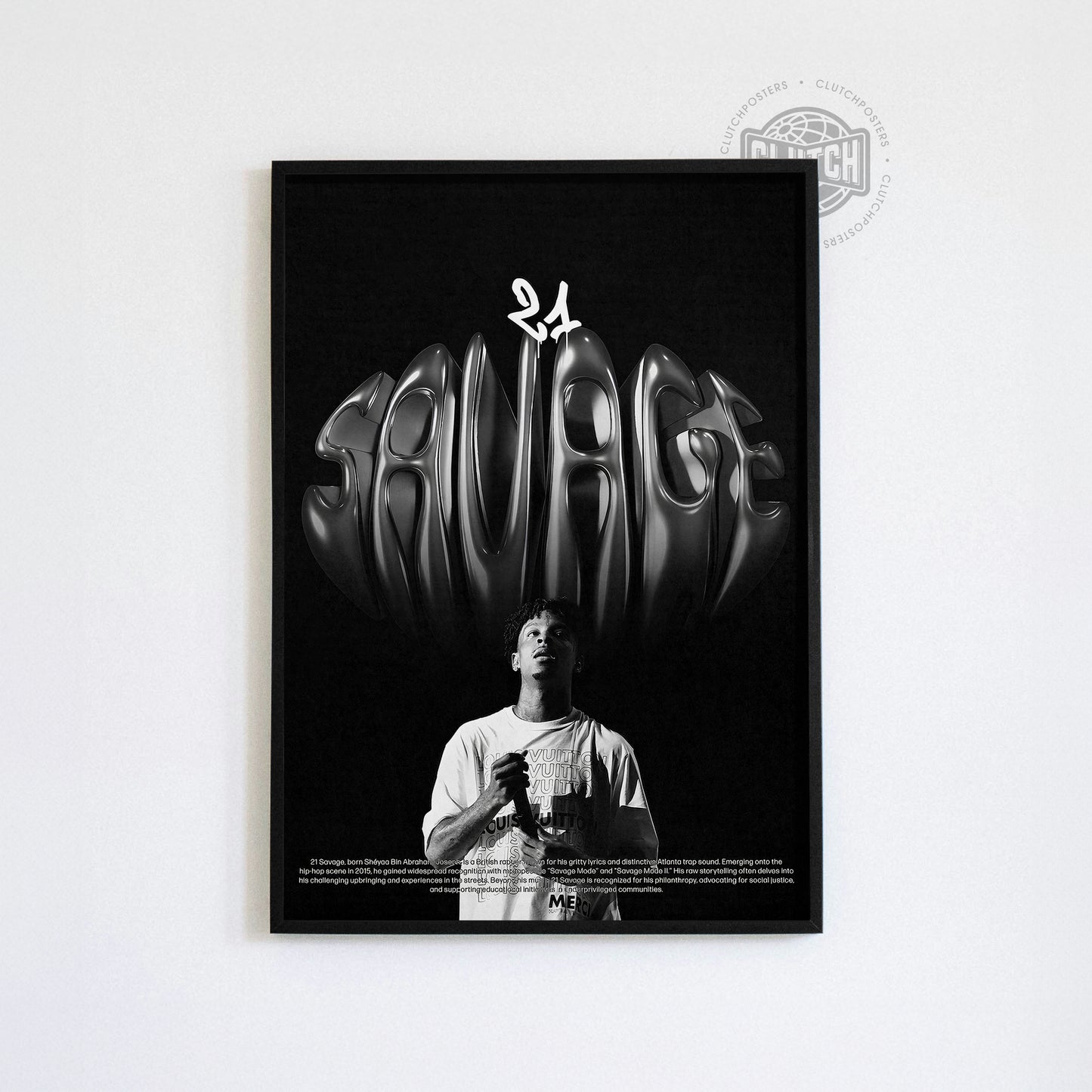 21 Savage 'Chronicle' Poster