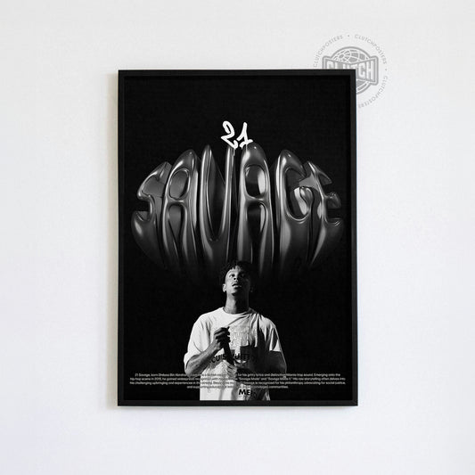 21 Savage 'Chronicle' Poster