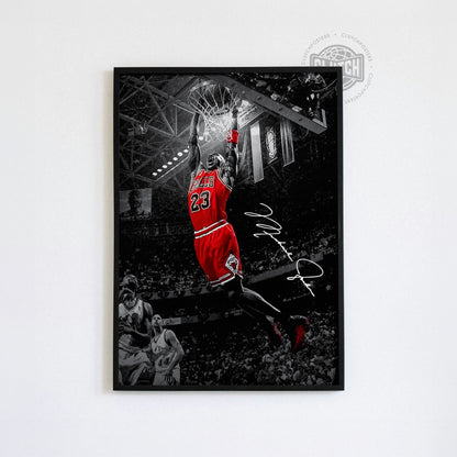 Michael Jordan 'Dunk' Poster