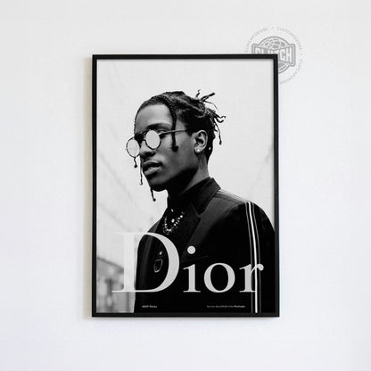 Asap Rocky Dior Poster