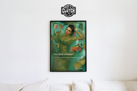 Taylor Swift 'The Life Of A Showgirl' Album Poster