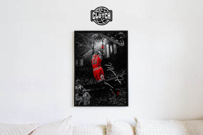 Michael Jordan 'Dunk' Poster