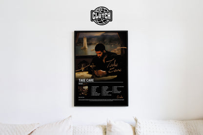 Drake 'Take Care' Tracklist Poster