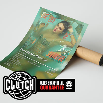 Taylor Swift 'The Life Of A Showgirl' Album Poster