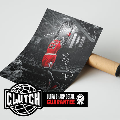 Michael Jordan 'Dunk' Poster
