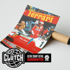 Ferrari Lauda F1 Vintage Poster