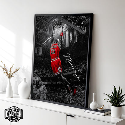 Michael Jordan 'Dunk' Poster
