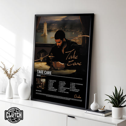 Drake 'Take Care' Tracklist Poster