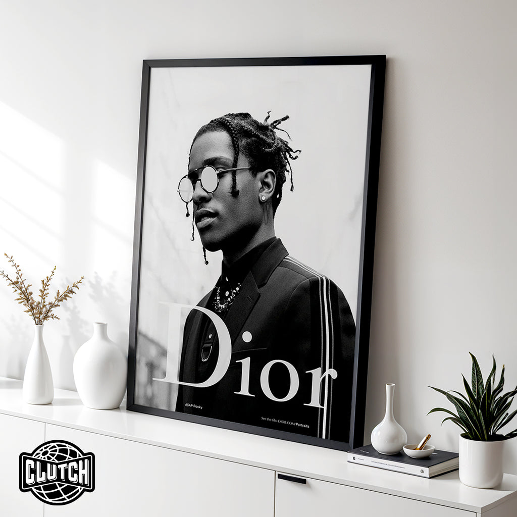 Asap Rocky Dior Poster