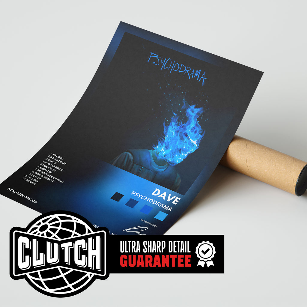 Dave 'PSYCHODRAMA' Album Poster