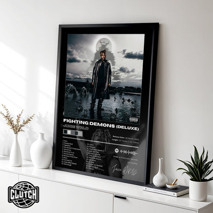 Juice WRLD 'Fighting Demons (Deluxe)' Album Poster
