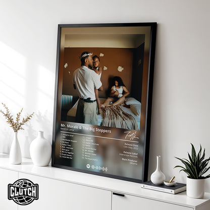 Kendrick Lamar 'Mr. Morale & The Big Steppers' Album Poster