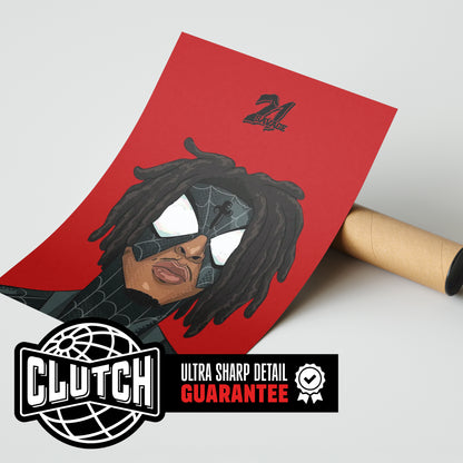 21 Savage x Spiderman Poster
