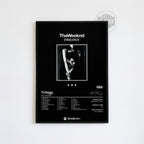 The Weeknd 'Trilogy' Album Poster