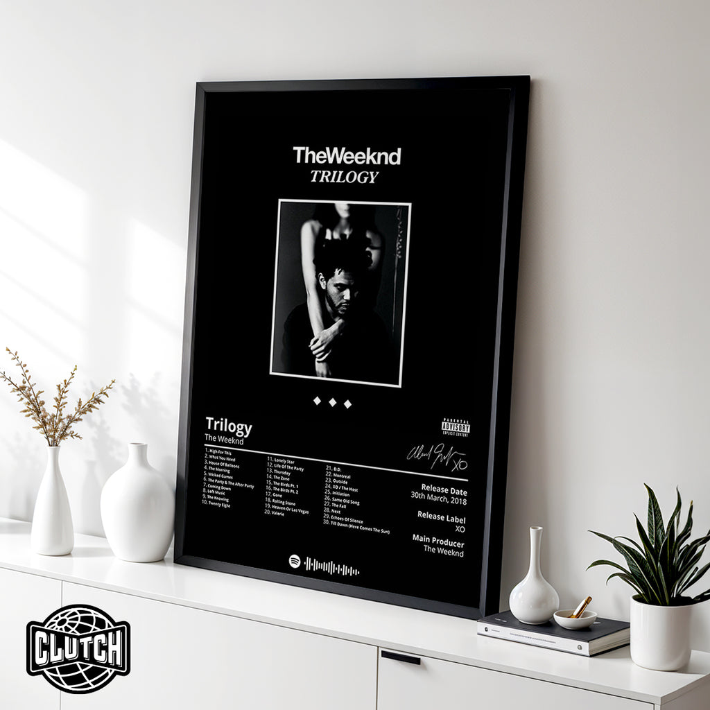 The Weeknd 'Trilogy' Album Poster