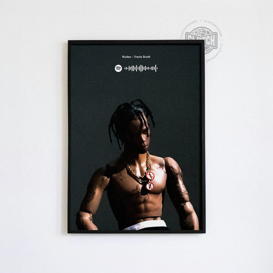 Travis Scott 'Rodeo' Spotify Poster