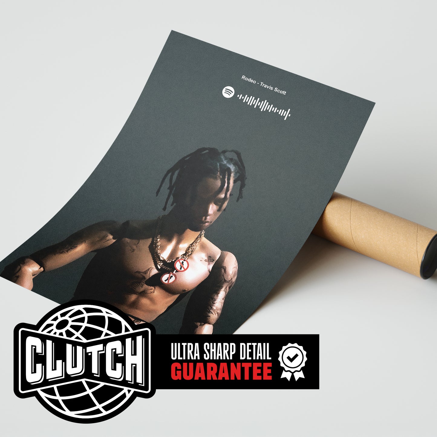 Travis Scott 'Rodeo' Spotify Poster