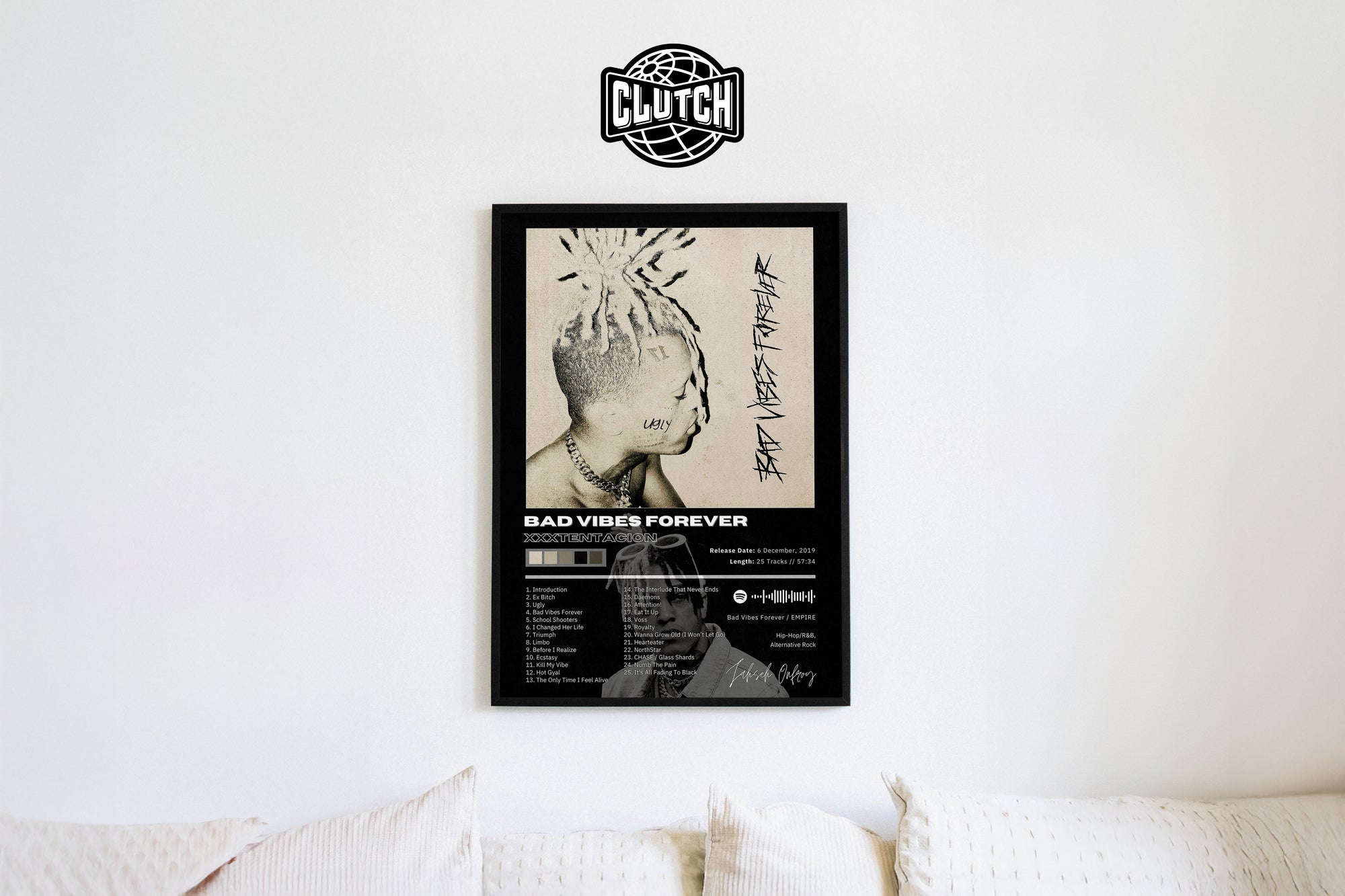 XXXTENTACION 'Bad Vibes Forever' Album Poster
