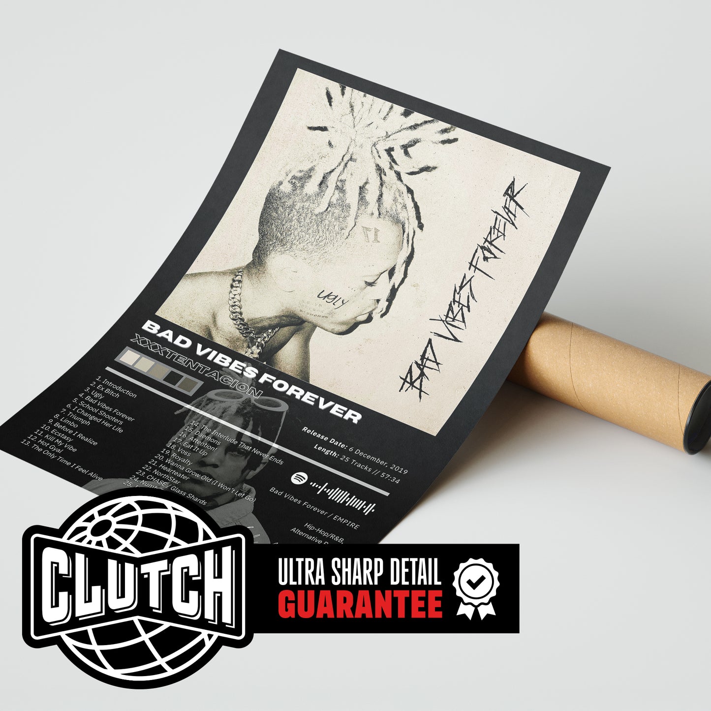 XXXTENTACION 'Bad Vibes Forever' Album Poster