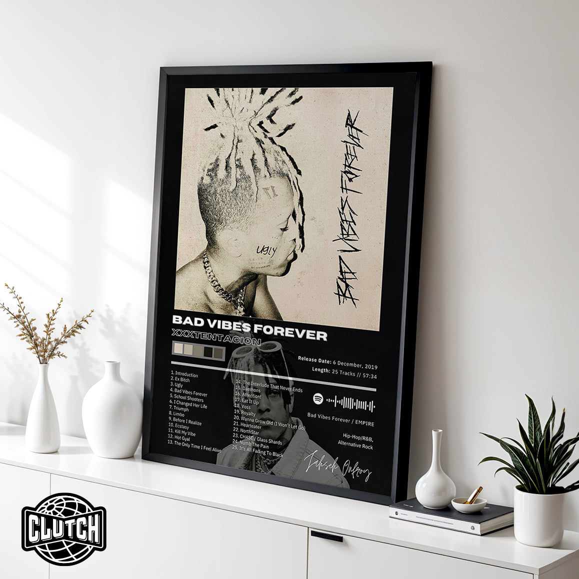 XXXTENTACION 'Bad Vibes Forever' Album Poster