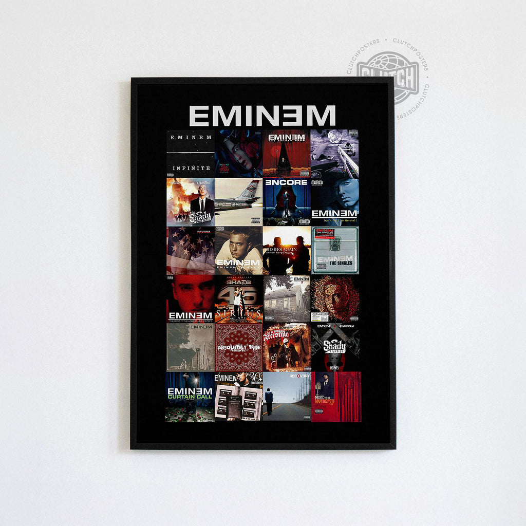 Eminem 'Collage' Poster
