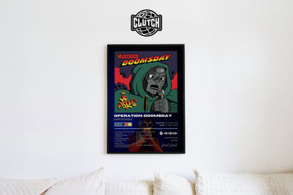 MF DOOM 'Operation: Doomsday' Album Poster