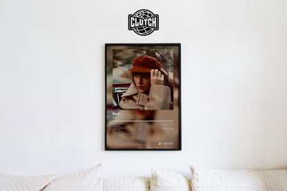 Taylor Swift 'Red' Album Poster