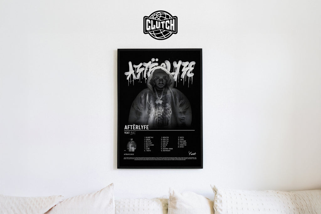 Yeat 'AftërLyfe' Tracklist Poster