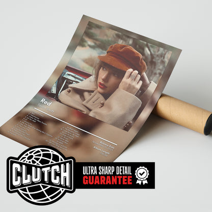 Taylor Swift 'Red' Album Poster