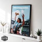 Diego Maradona 'Hand of God' Poster
