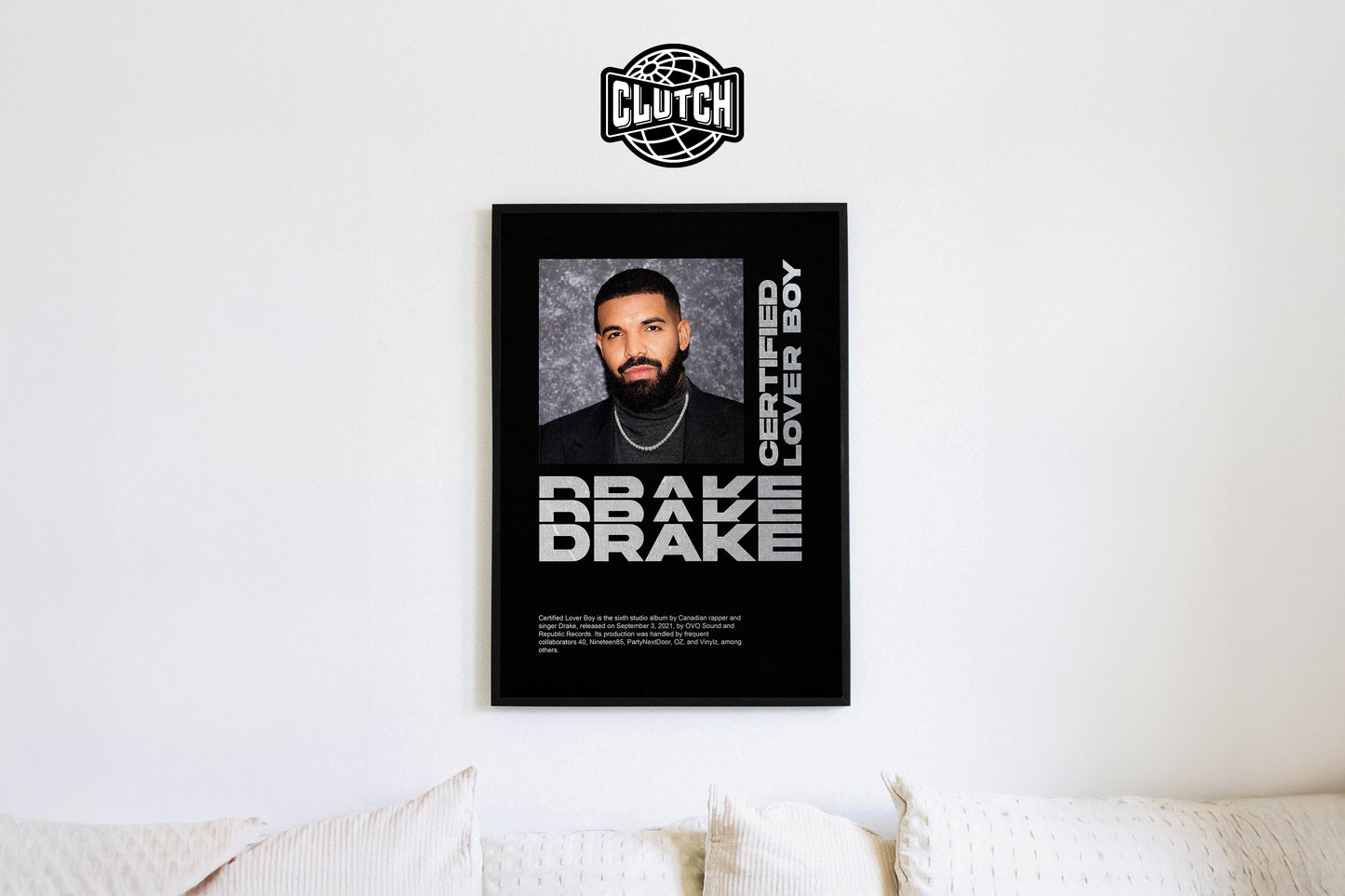Drake 'Certified Lover Boy' Poster
