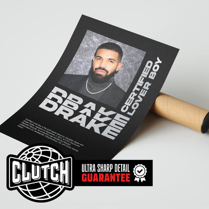 Drake 'Certified Lover Boy' Poster