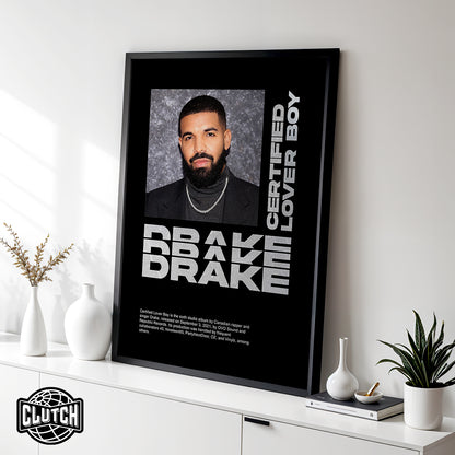 Drake 'Certified Lover Boy' Poster
