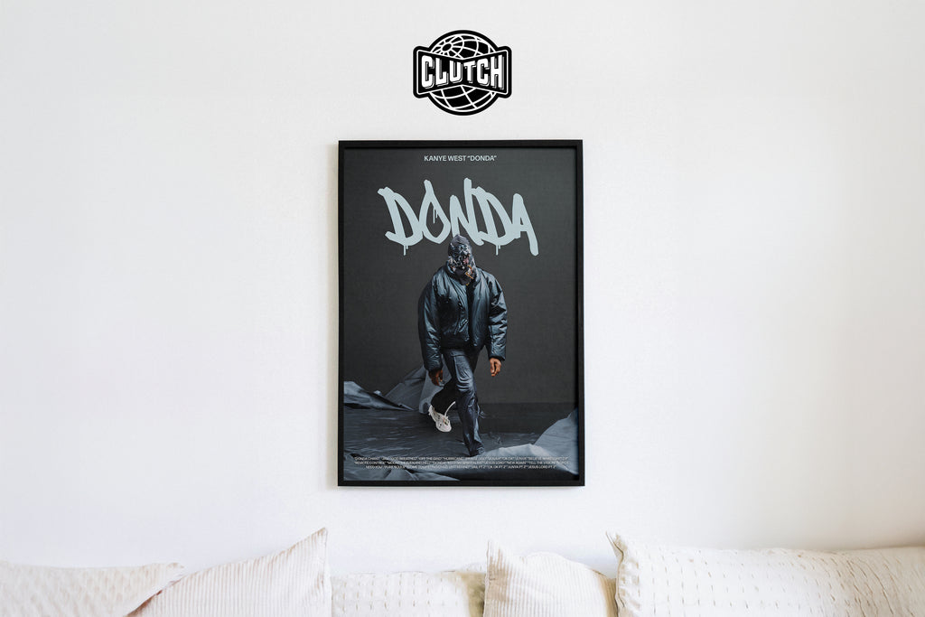 Kanye West 'DONDA' Masked Poster