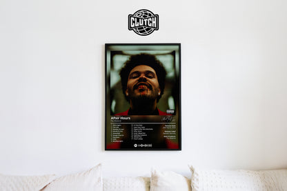 The Weeknd 'After Hours' Album Poster