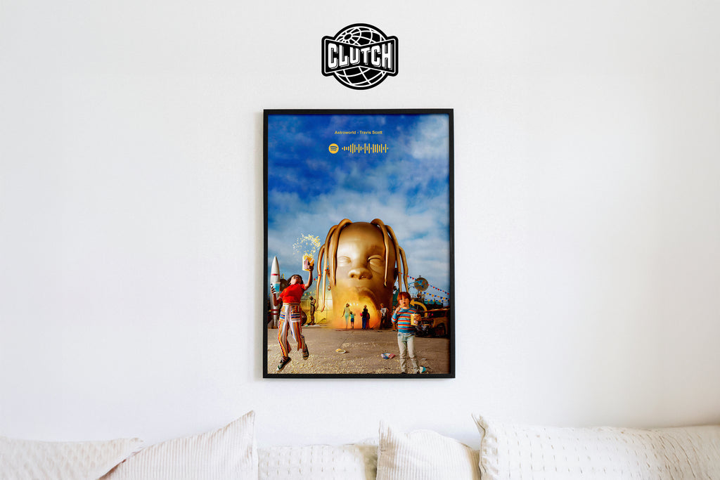 Travis Scott 'Astroworld' Spotify Poster
