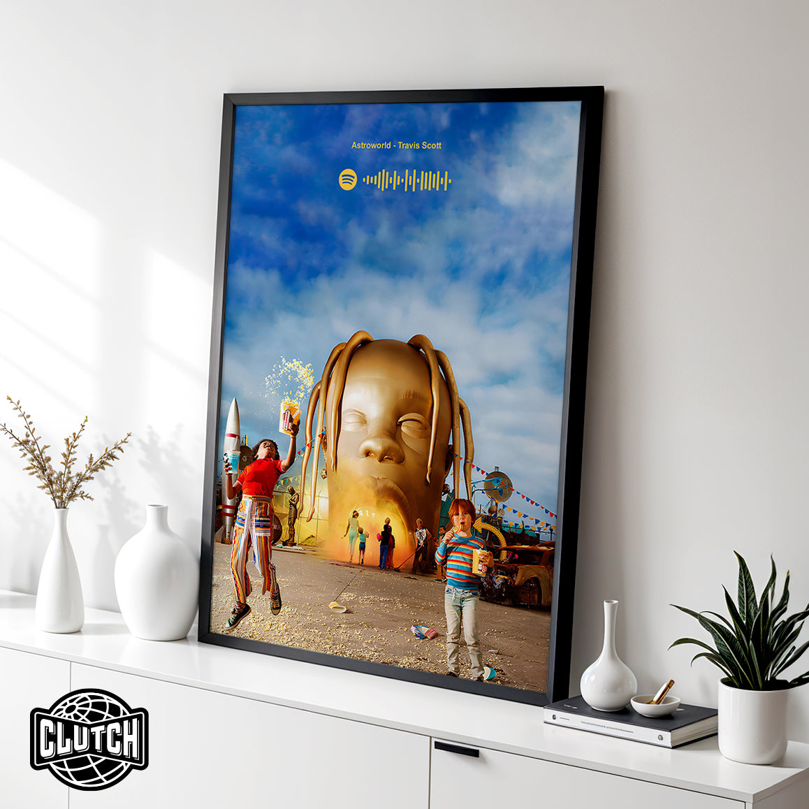 Travis Scott 'Astroworld' Spotify Poster