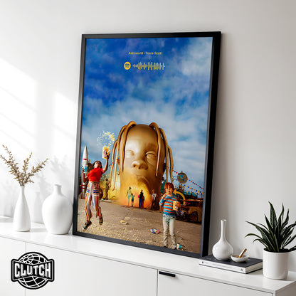 Travis Scott 'Astroworld' Spotify Poster