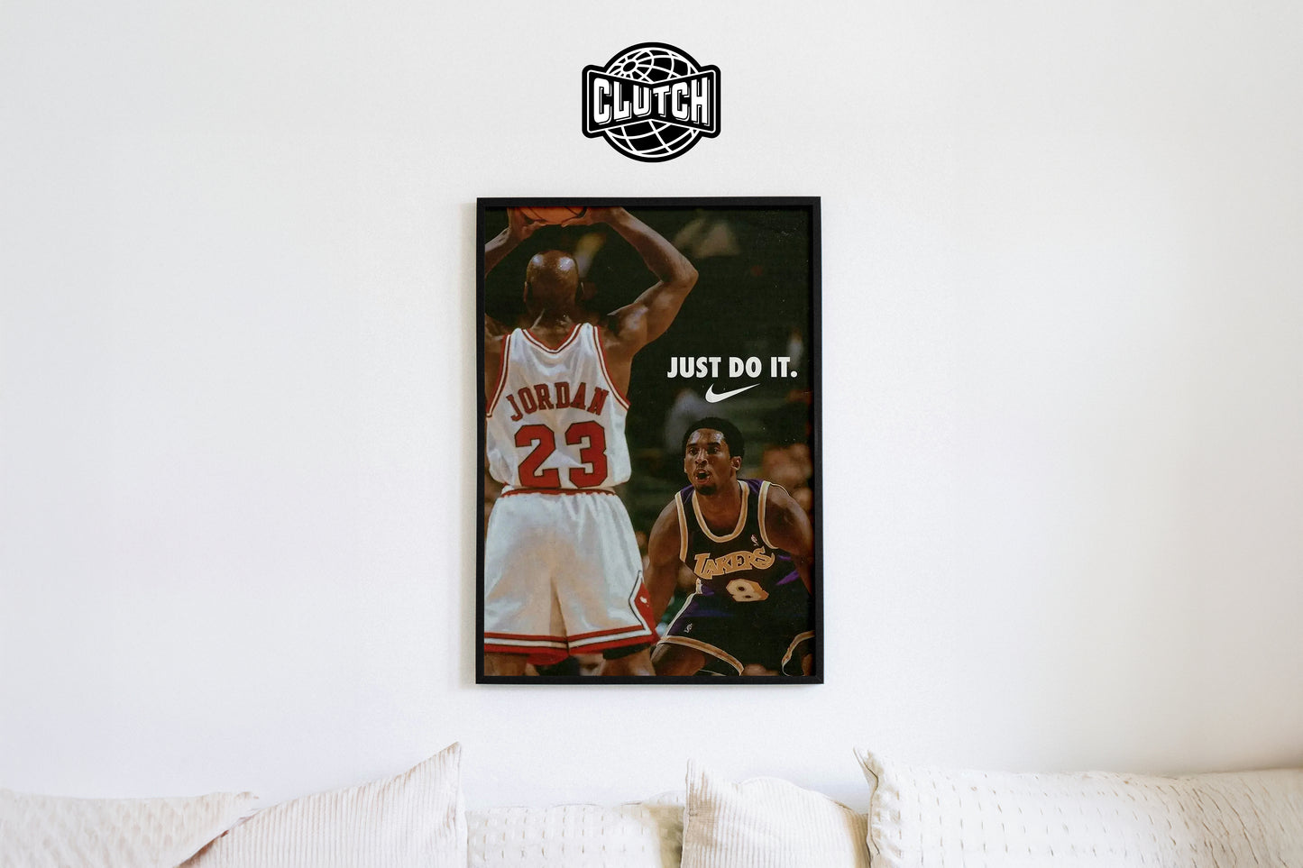 Michael Jordan X Kobe 'Mamba' Poster