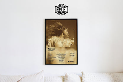Taylor Swift 'Fearless' Album Poster