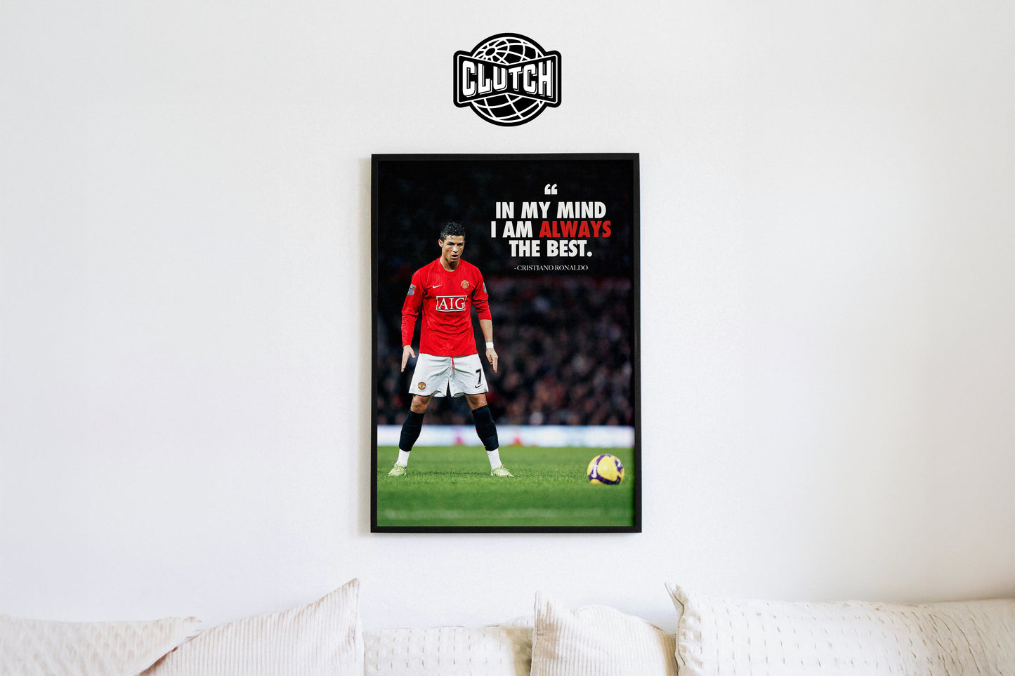 Cristiano Ronaldo 'The Best' Poster