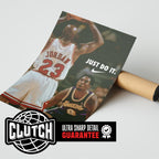 Michael Jordan X Kobe 'Mamba' Poster