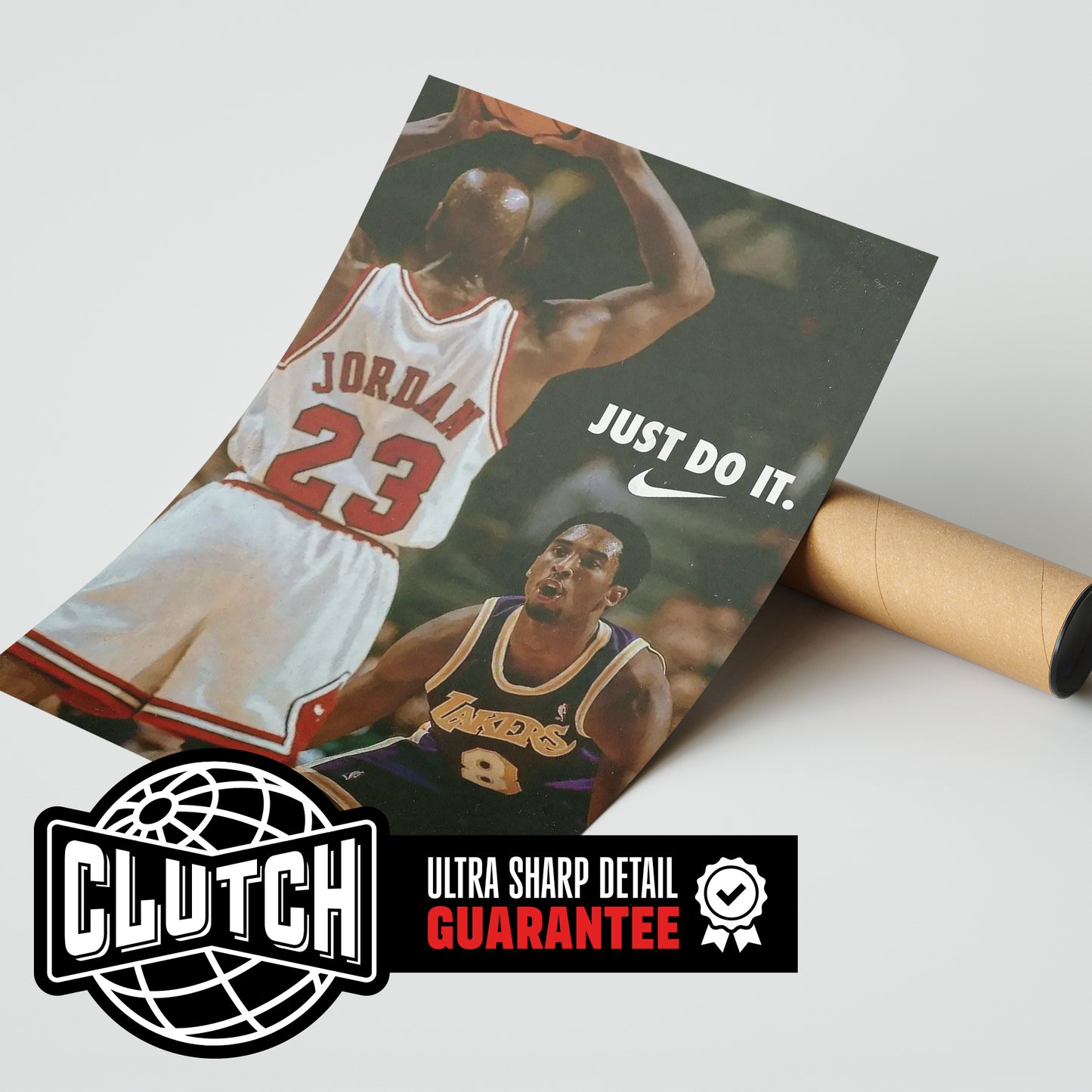 Michael Jordan X Kobe 'Mamba' Poster