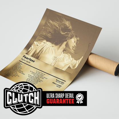 Taylor Swift 'Fearless' Album Poster