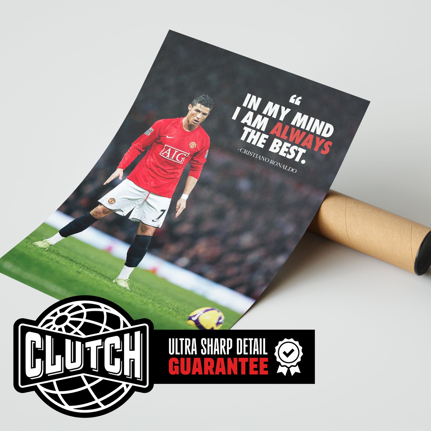 Cristiano Ronaldo 'The Best' Poster