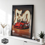 Ferrari F40 Poster