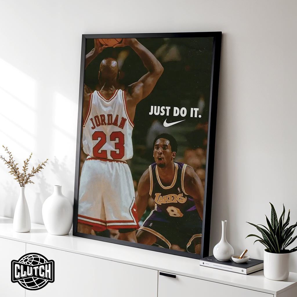 Michael Jordan X Kobe 'Mamba' Poster
